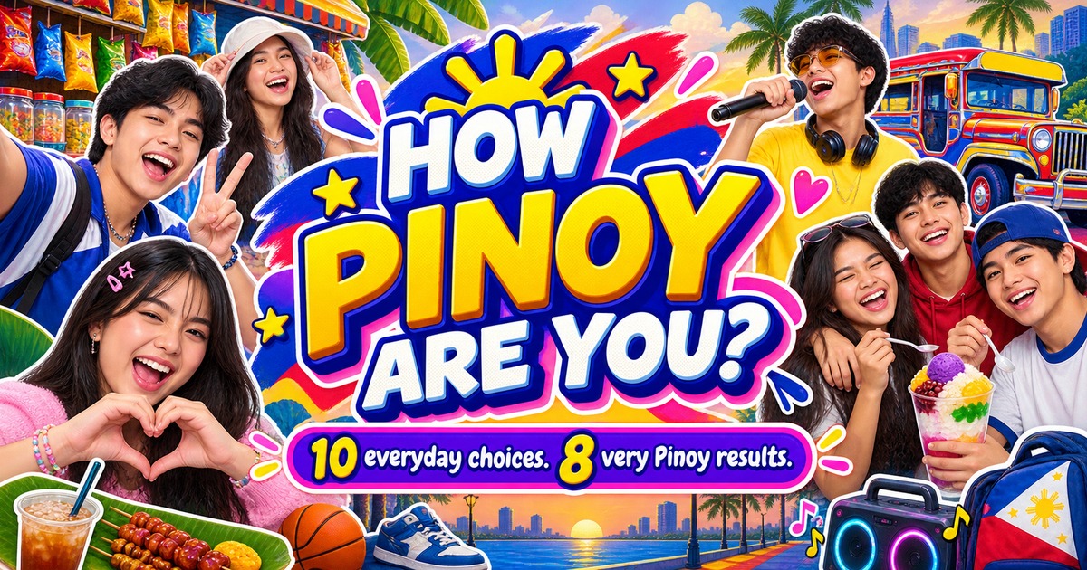 How Pinoy Are You quiz artwork