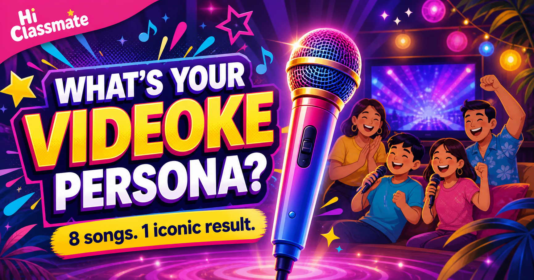 What's Your Videoke Persona personality game